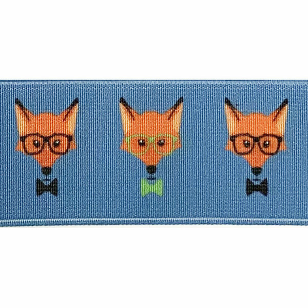 Adjustable Belt- Fox with Glasses