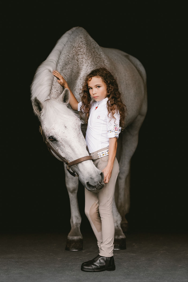 ProAir3 Show Shirt - Emoji – Kathryn Lily Equestrian