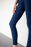 Eleve Hybrid Leggings- Navy