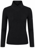 Kathryn Lily Turtle Lux Schooling Shirt- Black