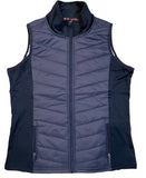 Navy with Tan Horses Vest
