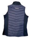 Navy with Tan Horses Vest