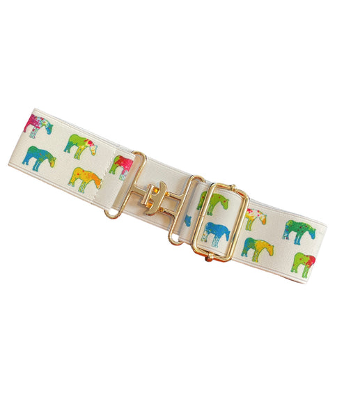 Adjustable Belt- Painted Ponies