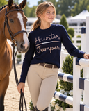 Sweater- Hunter/Jumper in Navy
