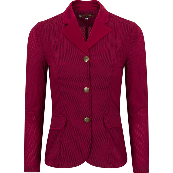 Mesh Burgundy Jacket