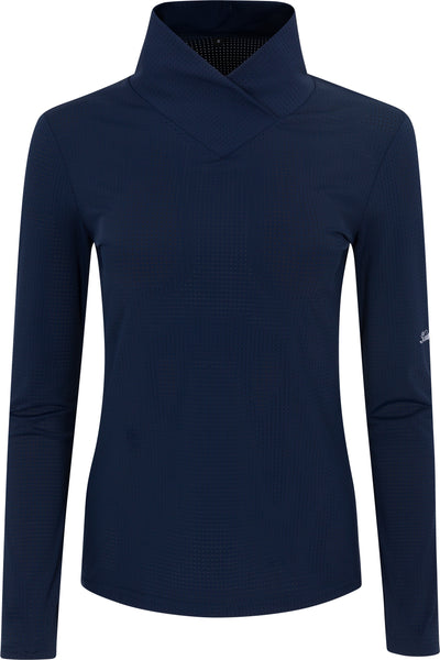 Turtle Lux Schooling Shirt- Navy